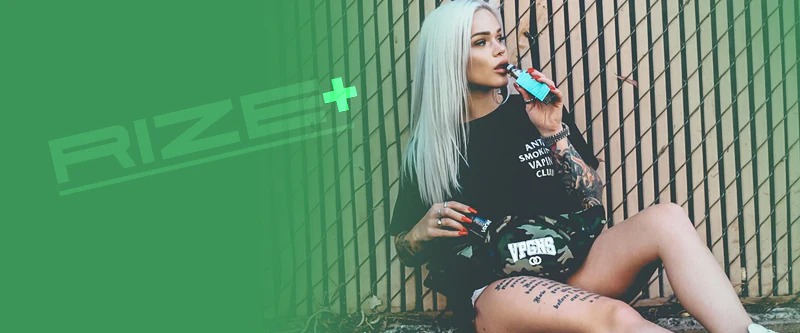 Curated collection at Rize+ smoke shop